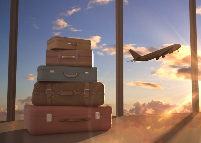Suitcases Left Behind