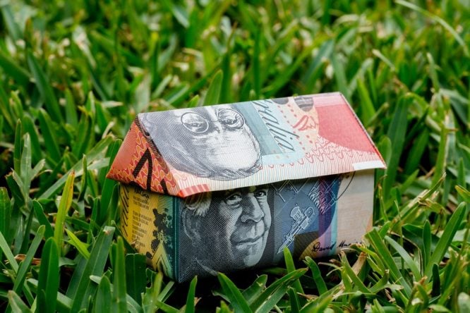 Australian money house concept