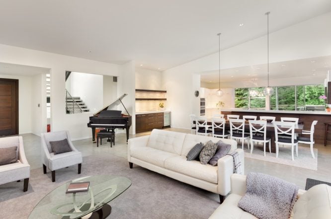 Open plan living