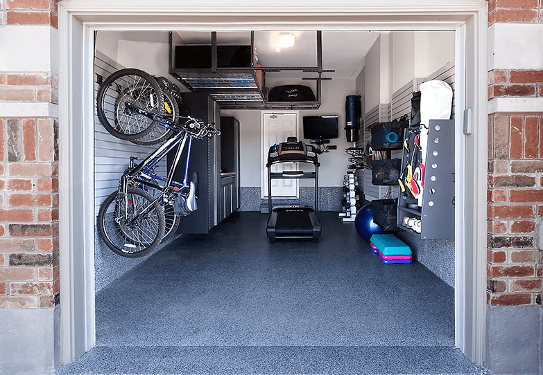 Turn Your Garage Into A Home Gym National Storage