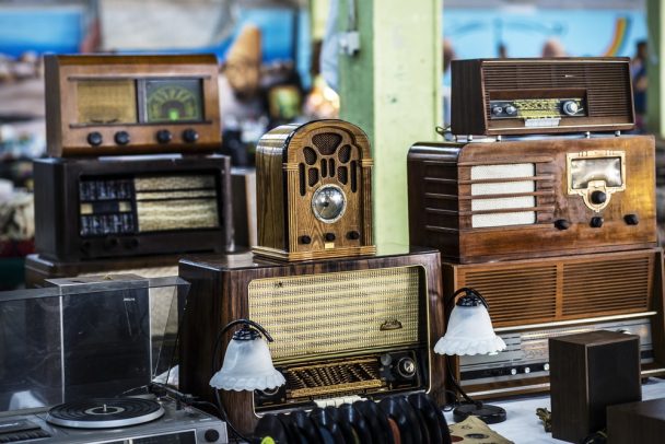 Vintage items in Perth store