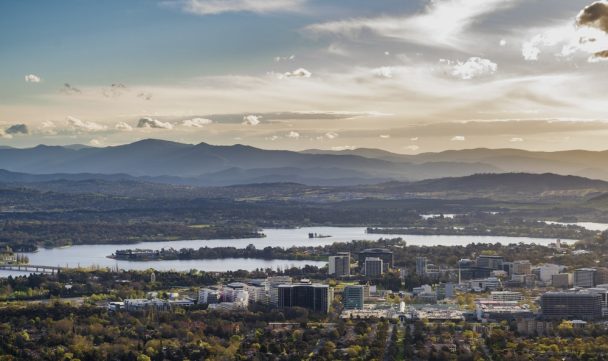 View of Canberra City