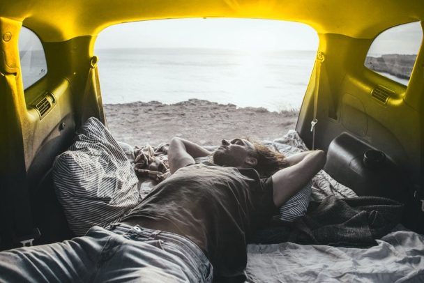 Car Camping on beach