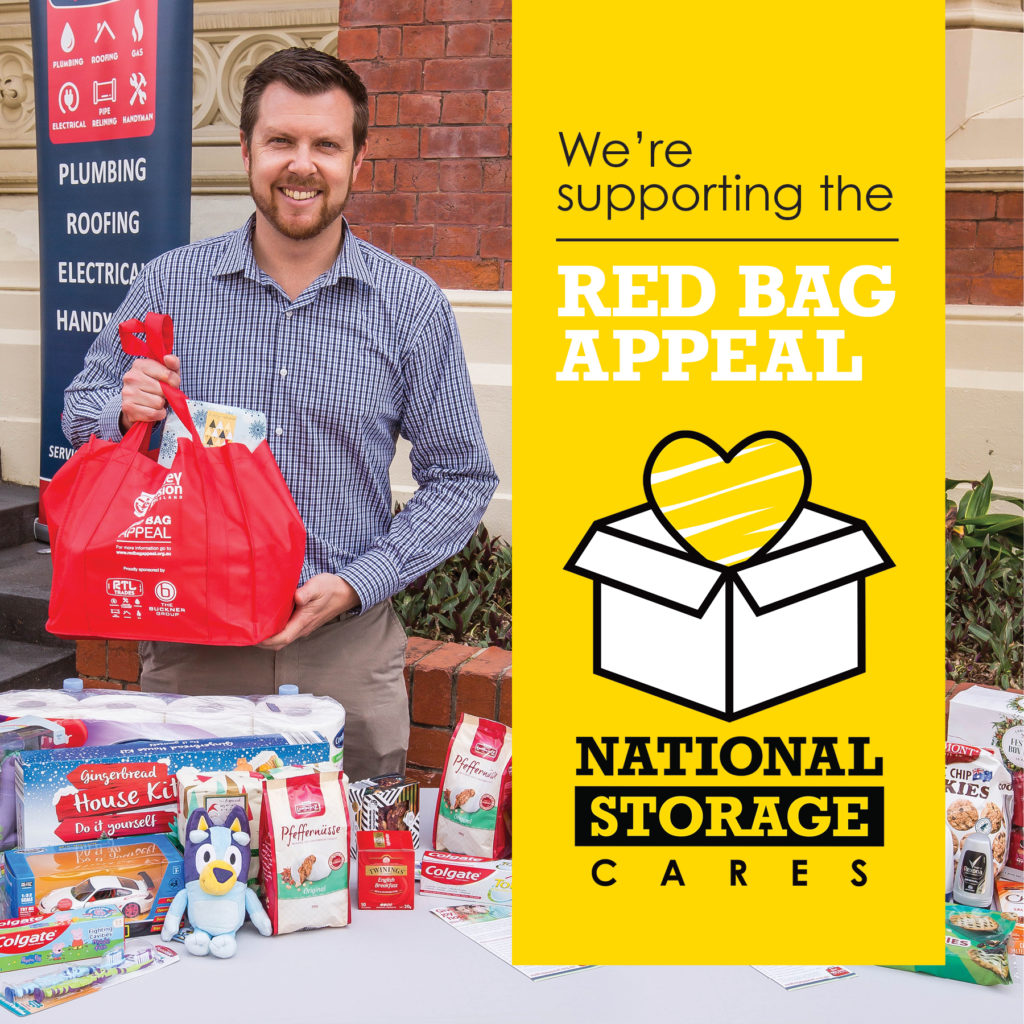 Supporting the Red Bag Appeal for a fifth consecutive year National
