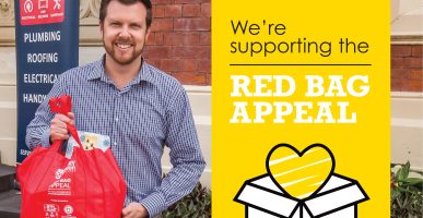 Supporting the Red Bag Appeal for a fifth consecutive year